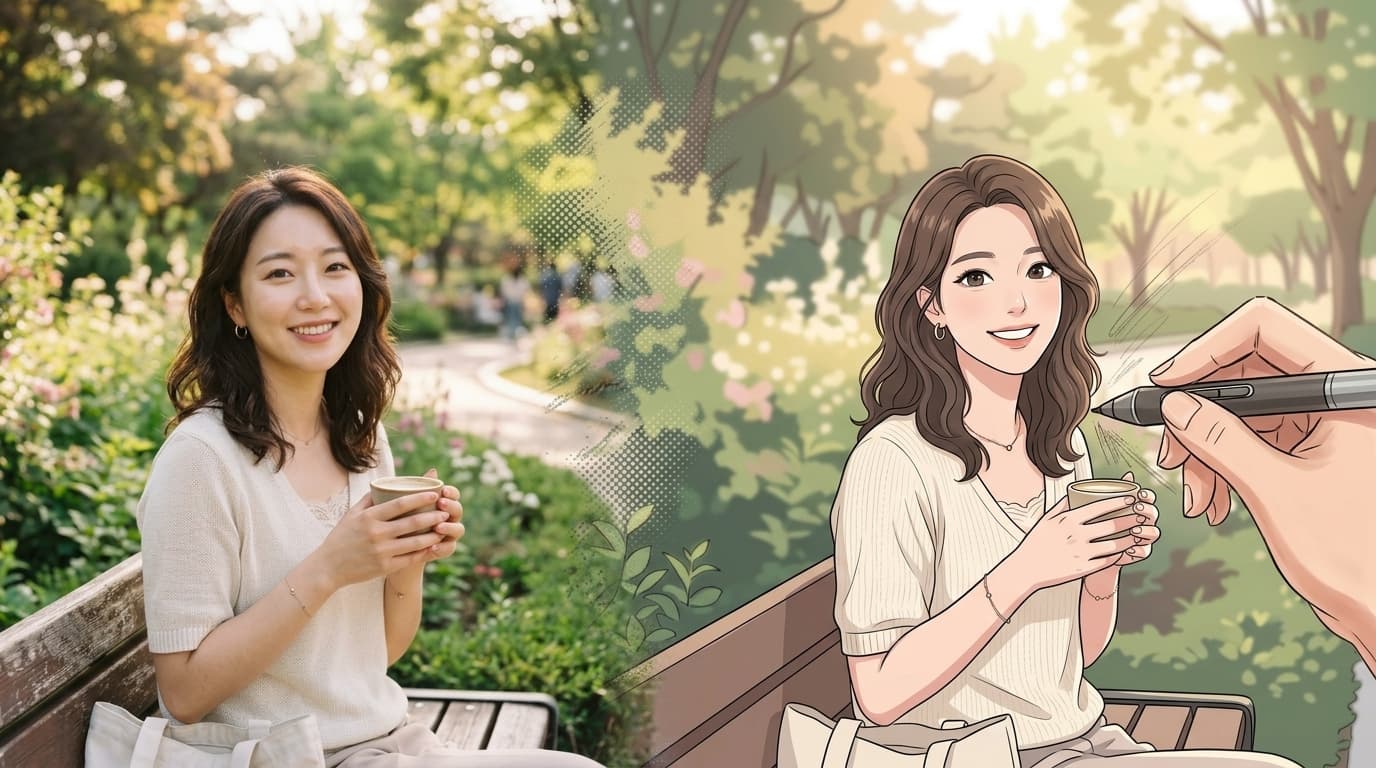 웹툰 캐릭터